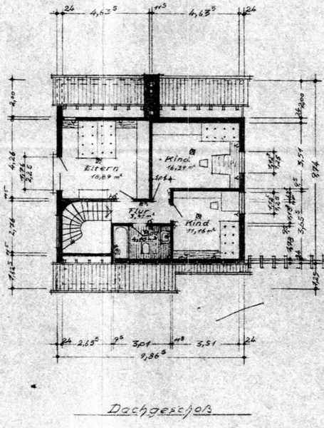 Grundriss Dachgeschoss