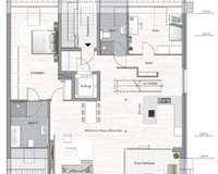 Exklusive Maisonettewohnung in neuem Bauvorhaben: Moderne Wohnkultur auf zwei Etagen!
