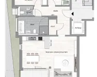 Moderne Neubau-Terrassenwohnung mit großem Garten: Komfortables Wohnen!