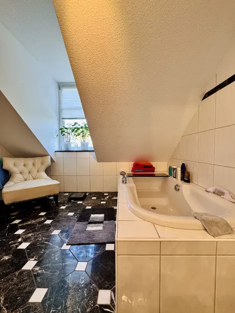 Bad ensuite Dachgeschoss
