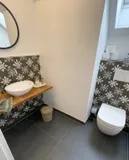 WC im ausgebauten Dachboden