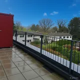 Dachterrasse am Wohnzimmer