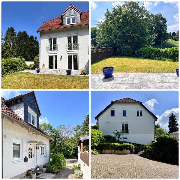 Familienfreundliche Doppelhaushälfte in attraktiver Hanglage mit Garten und viel grüner Umgebung.