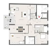 149 m² purer Wohnkomfort - Moderne 3-Zimmer-Wohnung mit Stil und Raumgefühl!