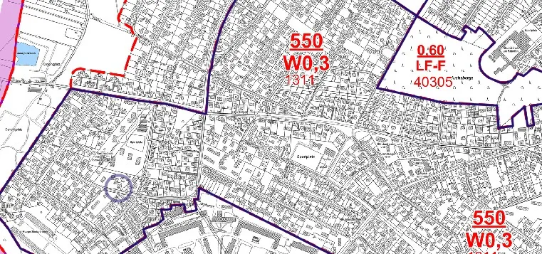 Baugenehmigung f&uuml;r sechs Reihenhausscheiben auf zwei Bauk&ouml;rper