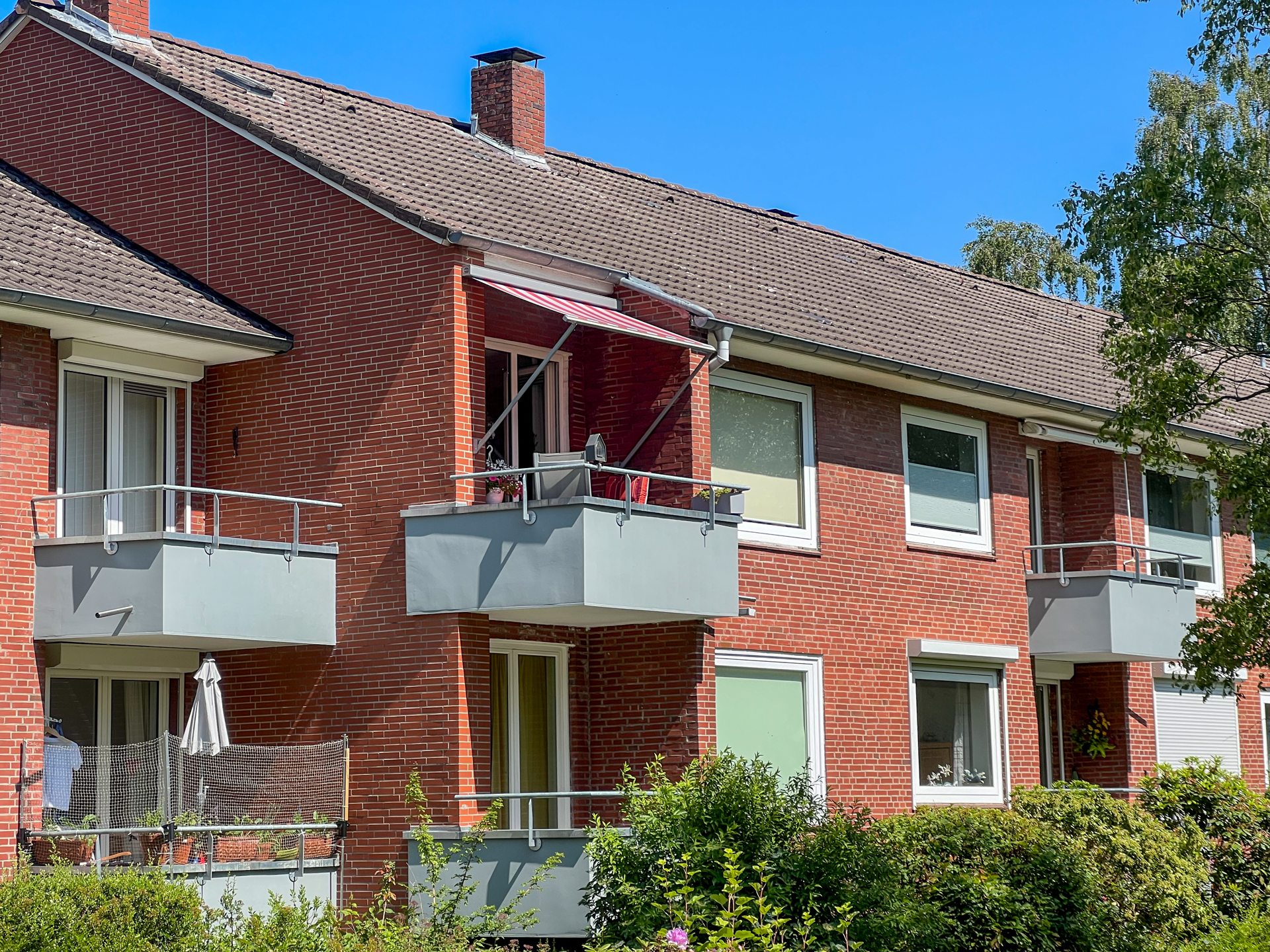 Ansicht von der Anlage