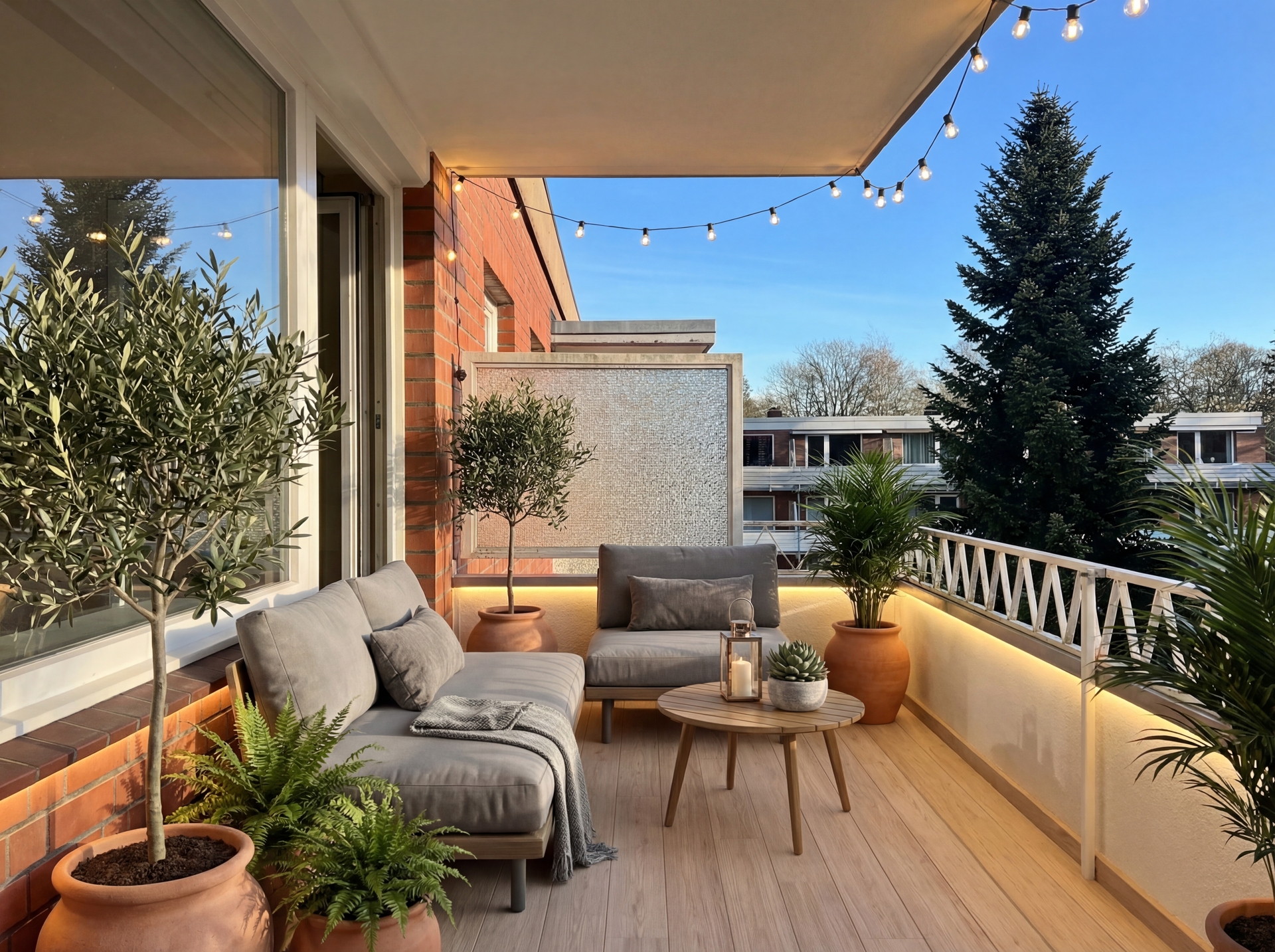 Einrichtungsidee Balkon