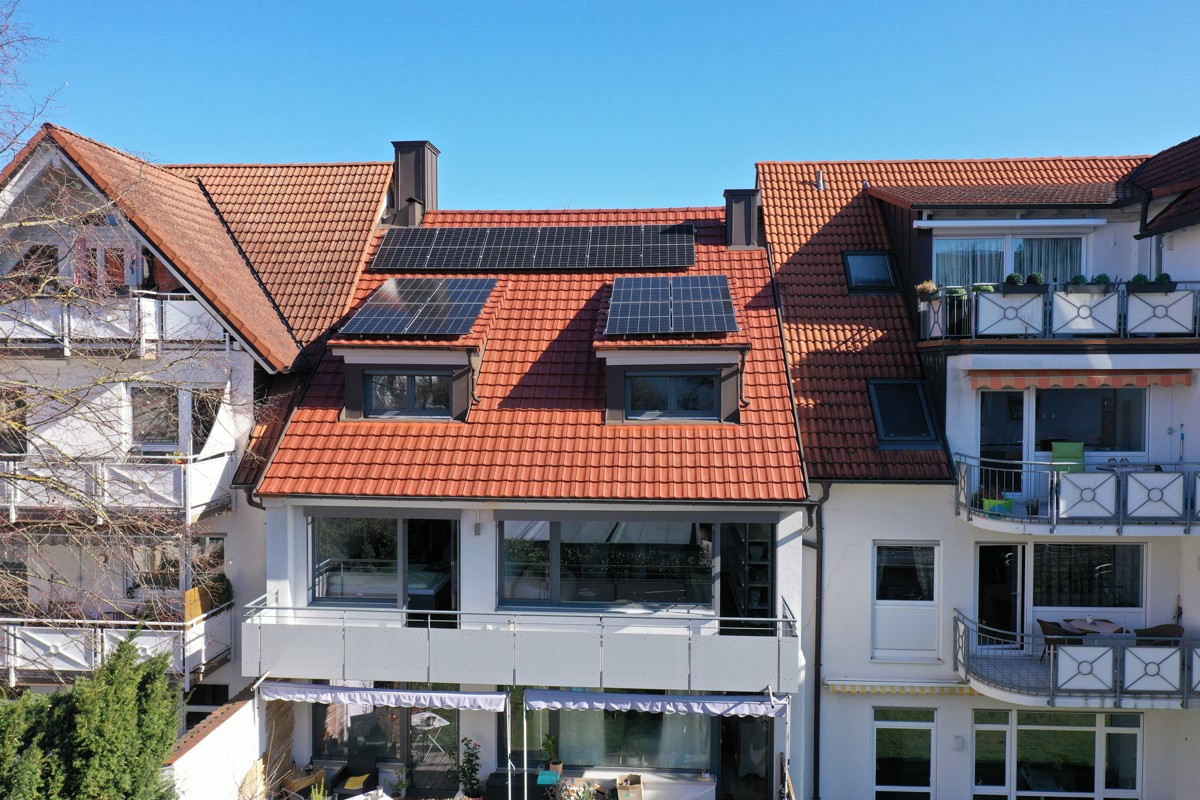 Ansicht von der Gartenseite