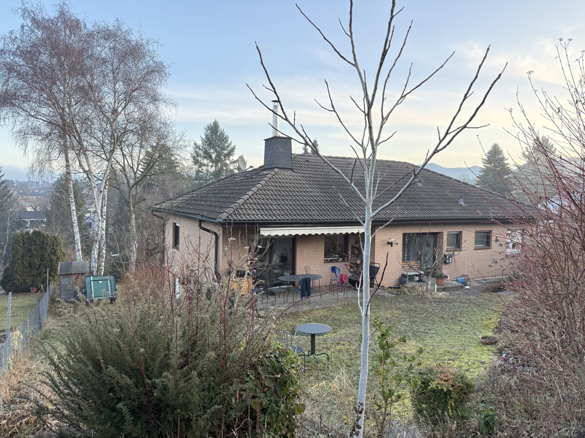 Sicht von der Straße 