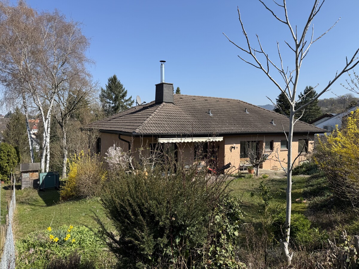 Sicht von der Straße