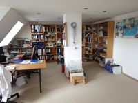 Das Arbeits-/ Gästezimmer im DG