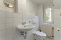 Separates WC im Tageslichtbad