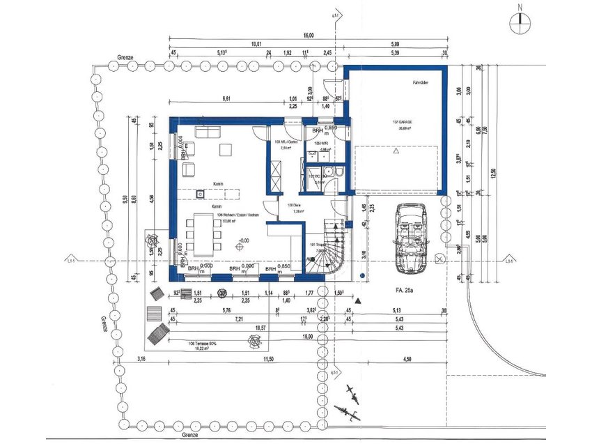 Erdgeschoss - Planungsvorschlag 