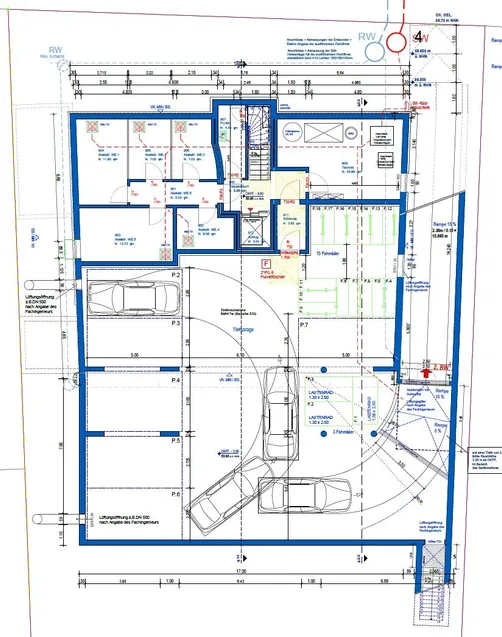 Tiefgaragenplan