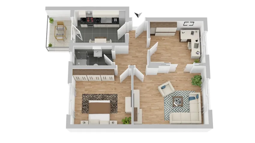 Obergeschoss Wohnung 3