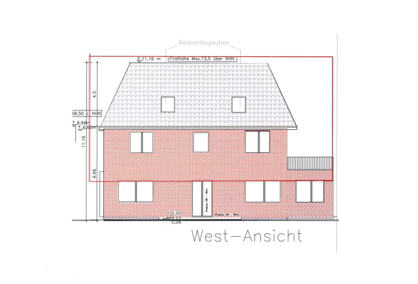 West-Ansicht