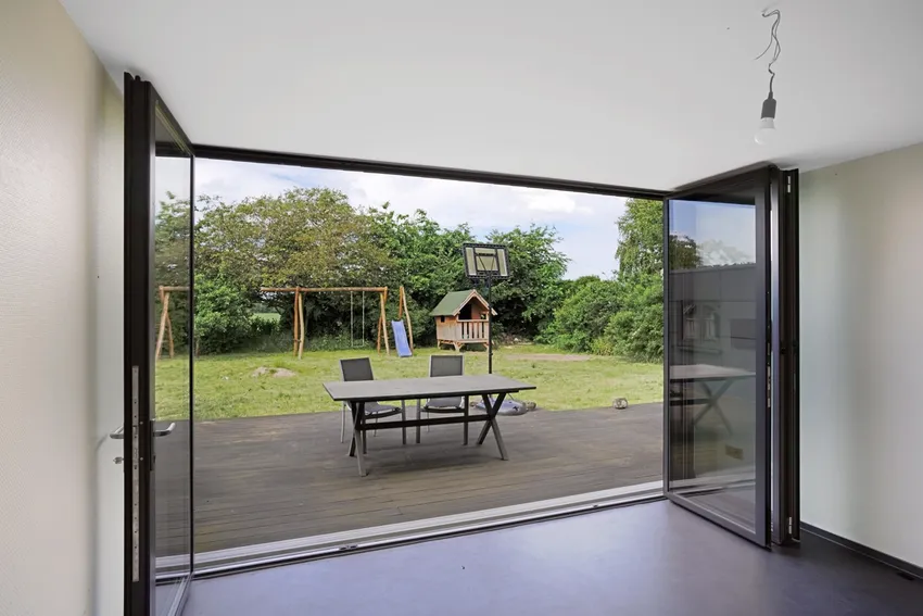 Blick auf die Terrasse