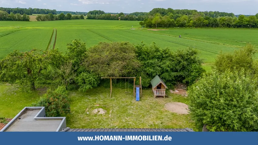 Ausblick Garten