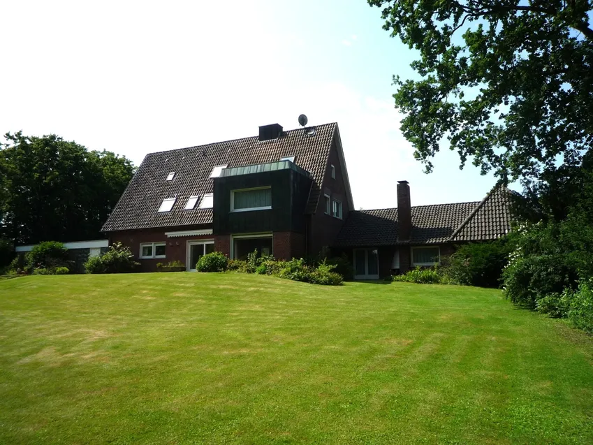Hausrückseite