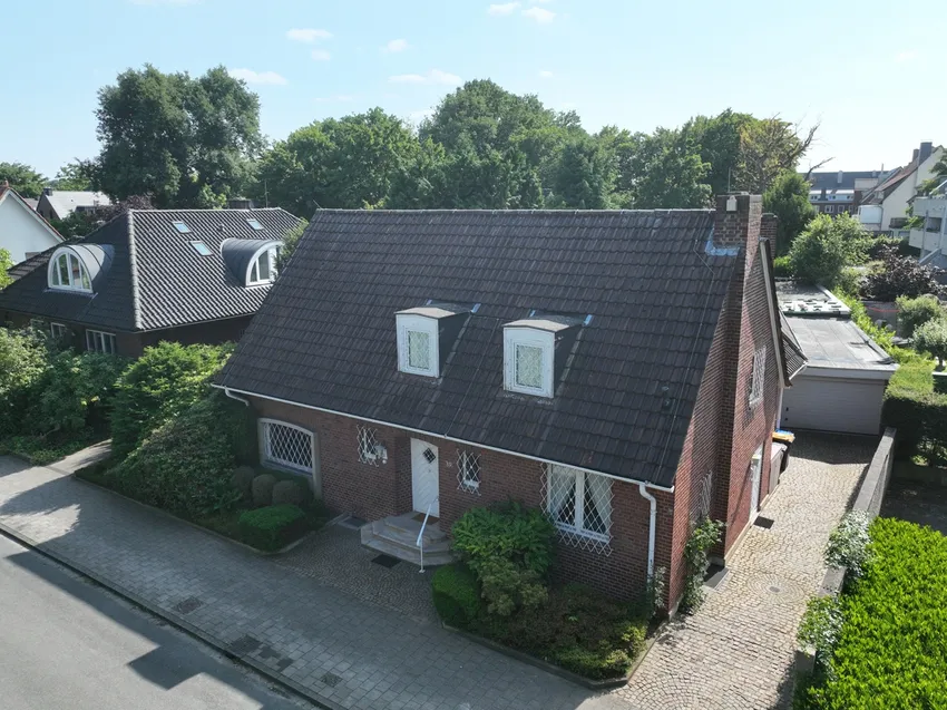 Das Haus in der ruhigen Anliegerstraße