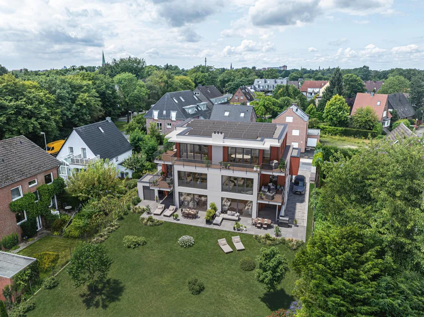 Gartenansicht - Visualisierung