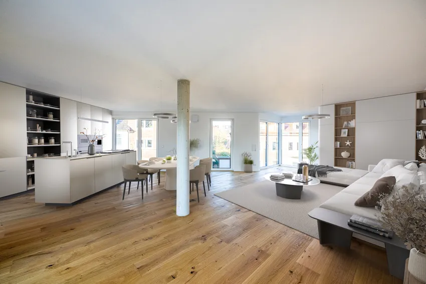 Wohnraum-Homestaging