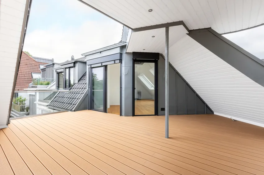 Dachterrasse - Andere Perspektive