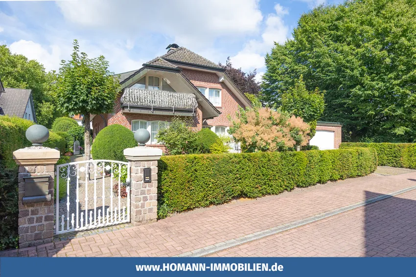 Straßenansicht des Hauses