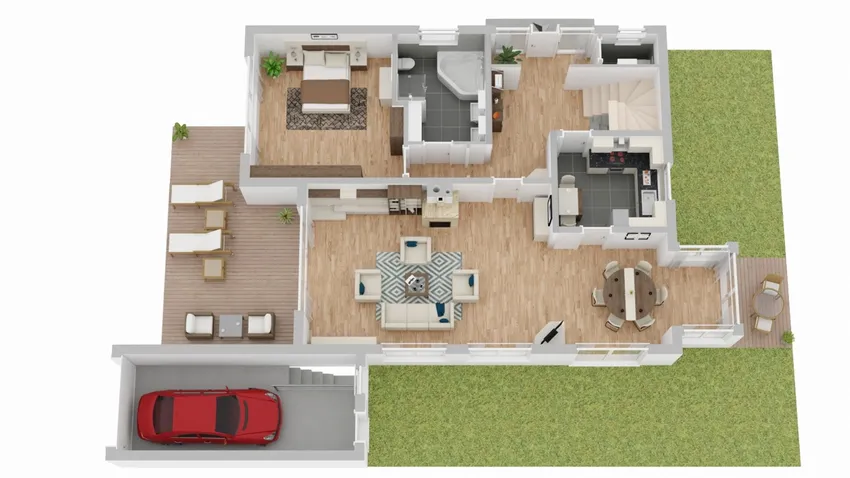 Grundriss EG 