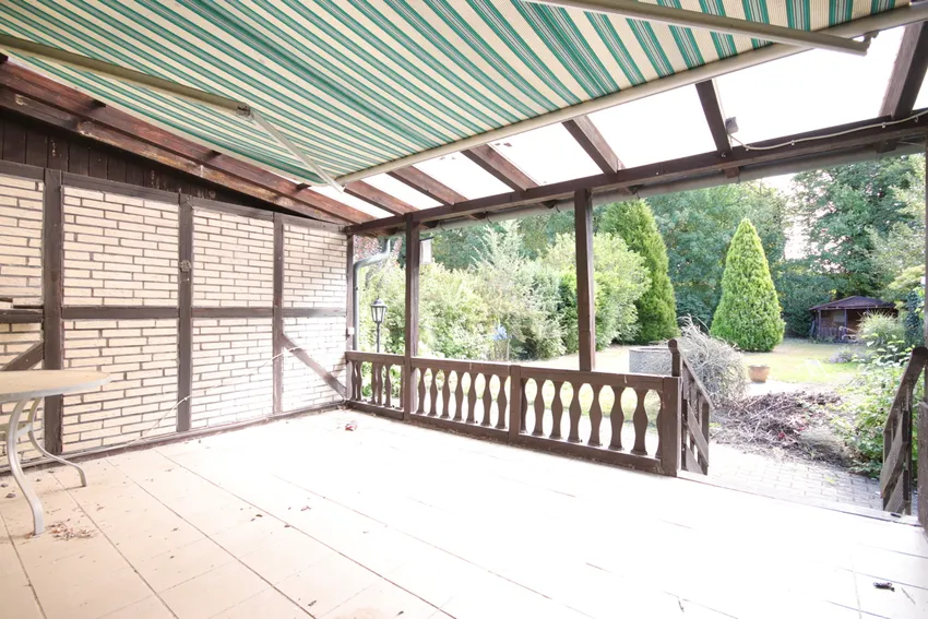 Terrasse - Ausbaupotential