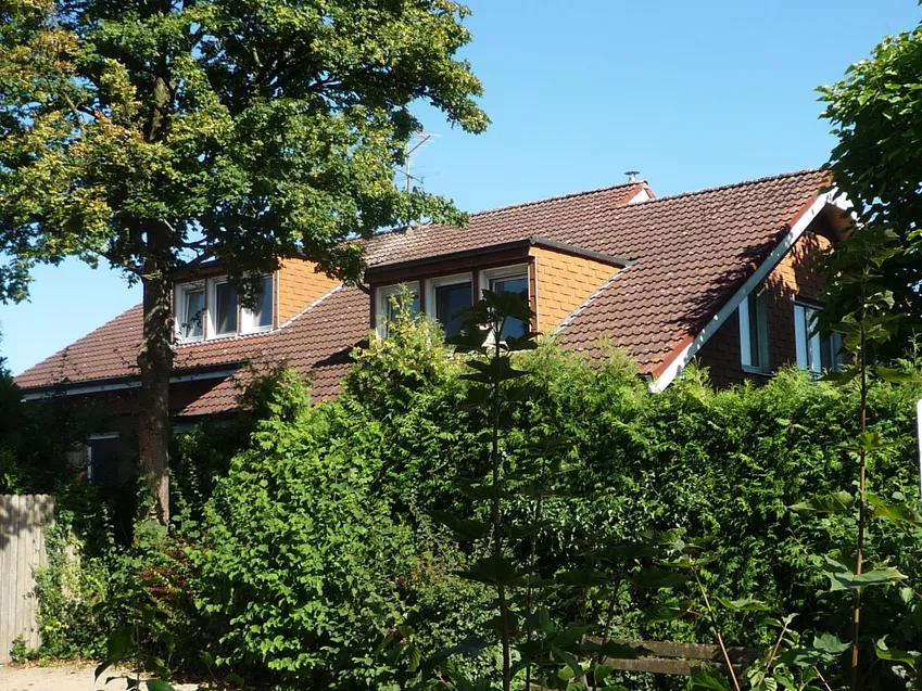 Hausrückseite