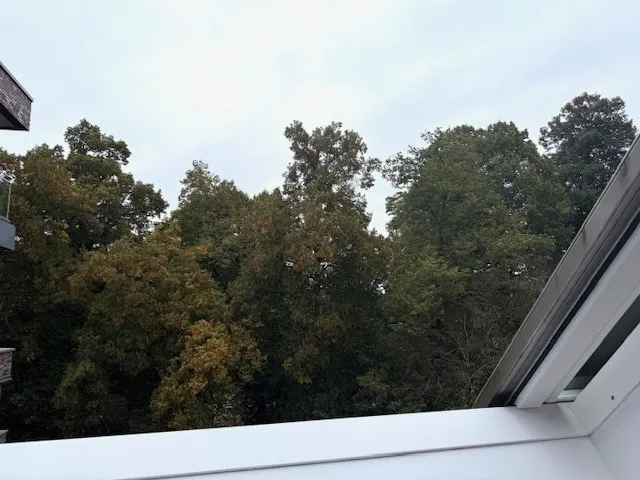 Blick aus dem Schlafzimmer