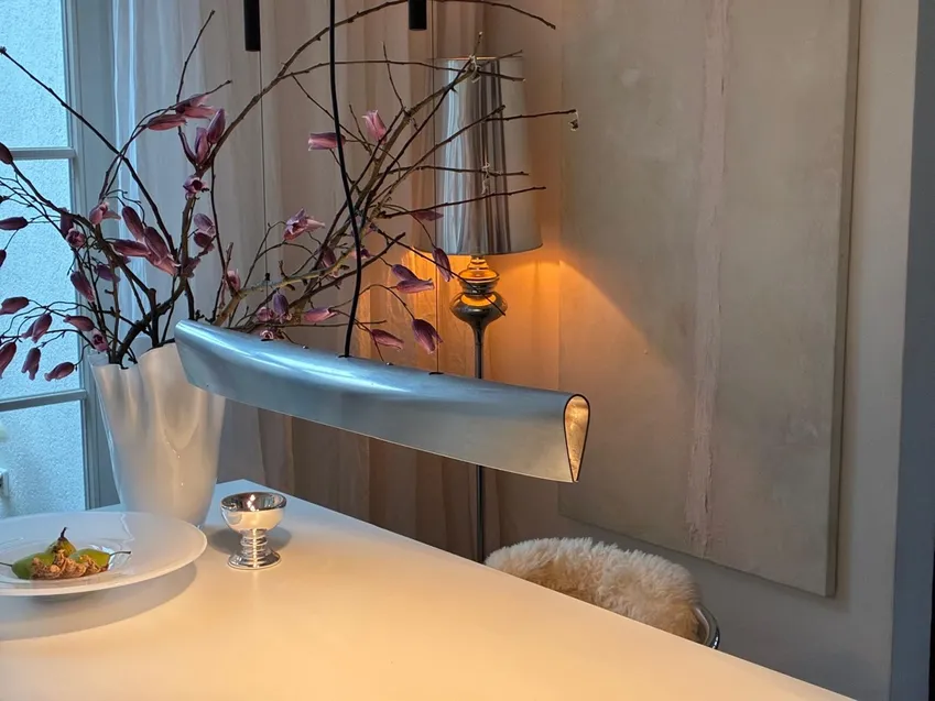 mit Blick zur überdachten Terrasse