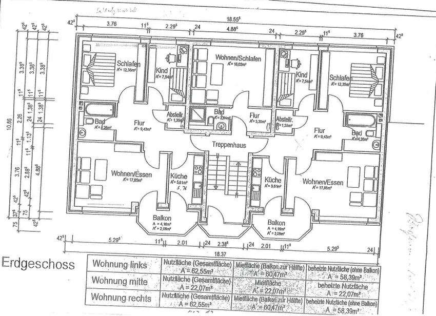 Grundriss Erdgeschoss