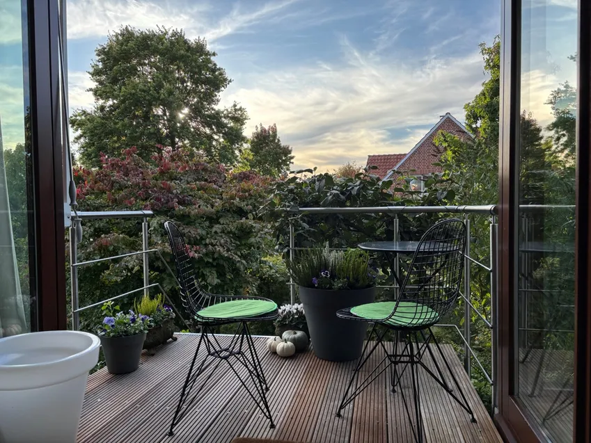 Gartenblick von der Terrasse