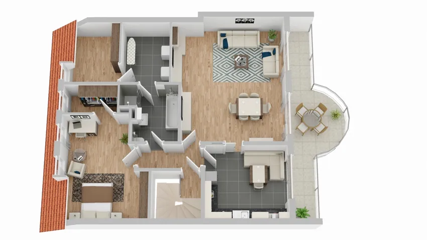 Grundriss 1. Obergeschoss