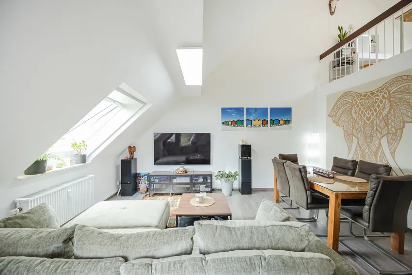 ...der großzügige Wohn- und Essbereich...