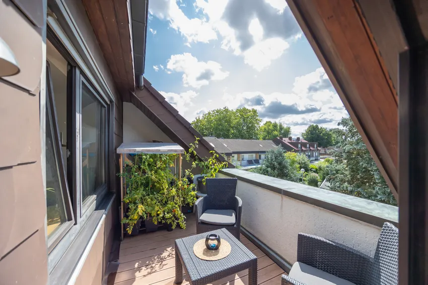 Die gemütliche Dachloggia