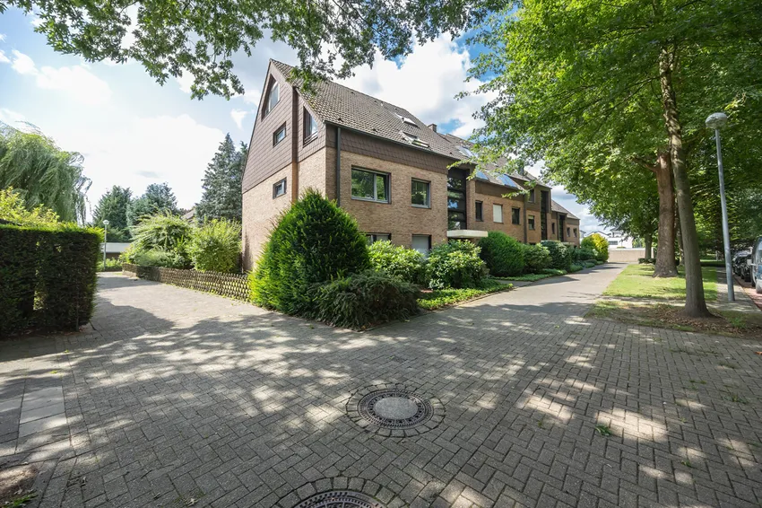 Das gepflegte Wohnhaus in grüner Umgebung