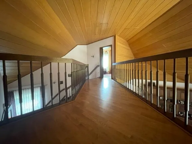 Blick zum Wohnraum und zur Diele