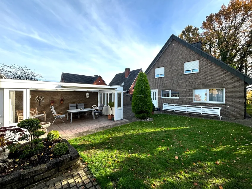 Wintergarten mit Hausgiebel