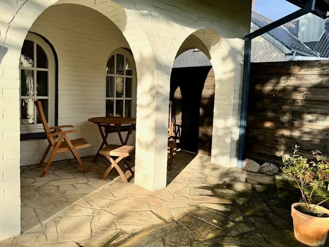 Der überdachte Freisitz  - genießen Sie den Sonnenuntergang