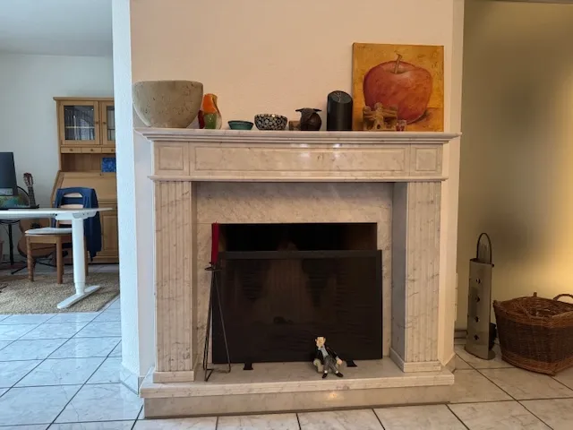 Der Kamin für gemütliche Stunden 