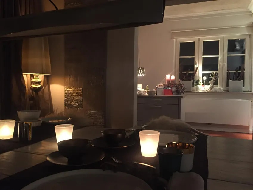 Am Abend, ein Platz zum Verweilen