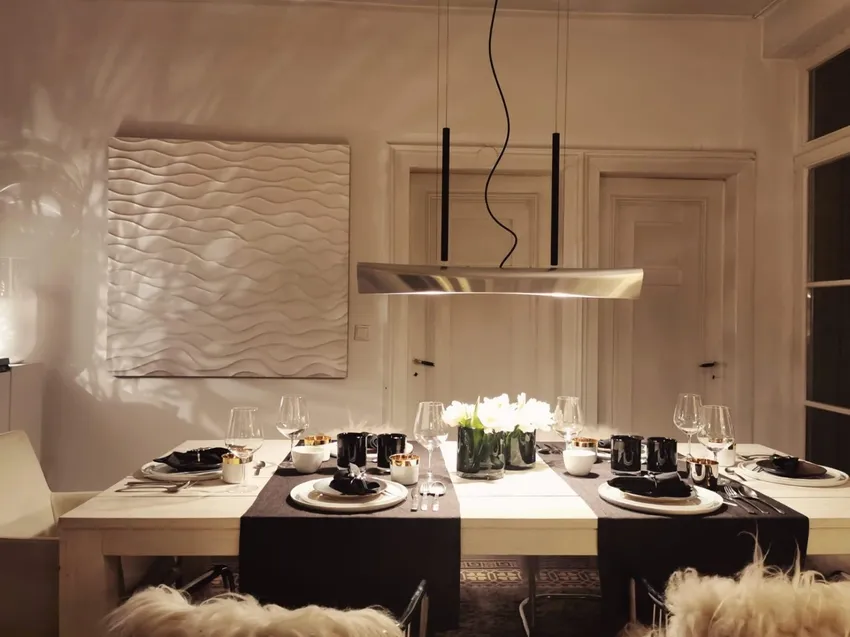 Das angrenzende Ess-Zimmer