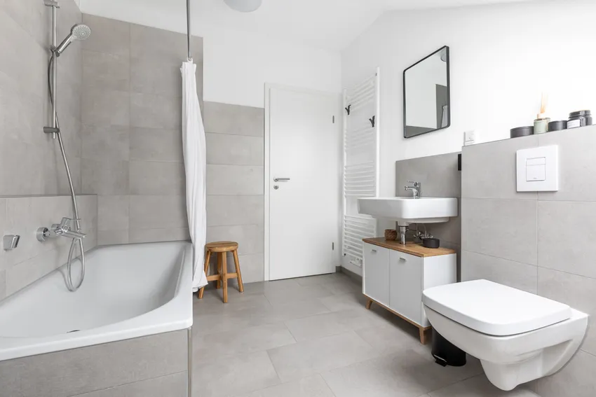 Badezimmer Dachgeschoss