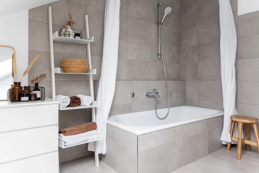 Badezimmer Dachgeschoss