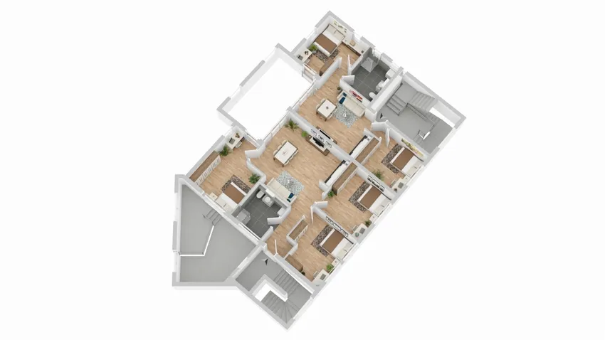 Grundriss Wohnungen DG