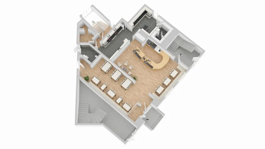 Grundriss Restaurant