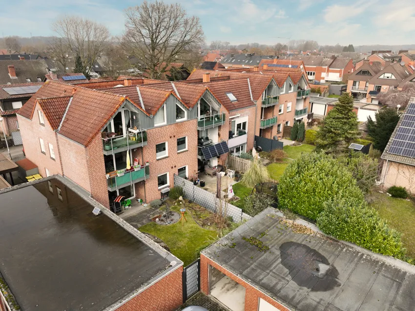 Vogelperspektive Gärten